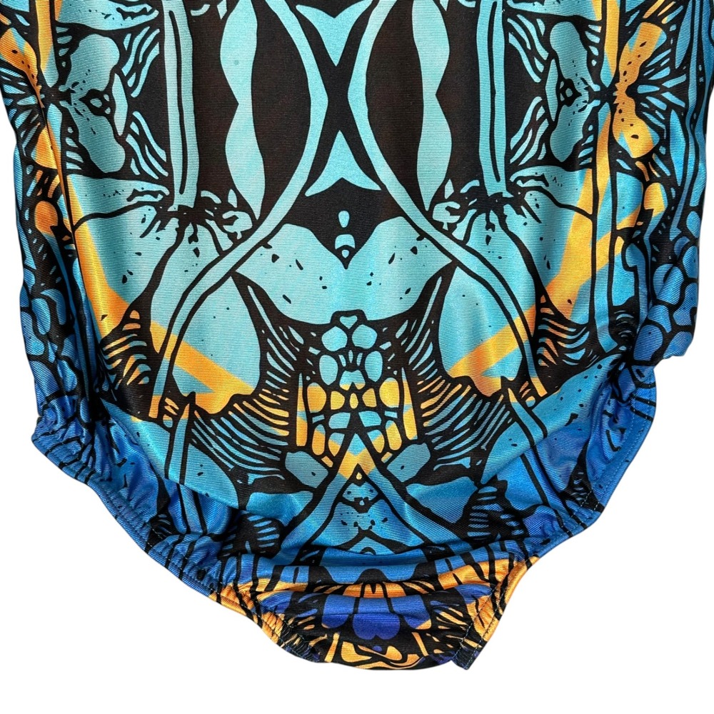 Festi Drops Kooz Bodysuit Artist Series Braided Long Sleeve XS Rave Festival‎ - Picture 14 of 15